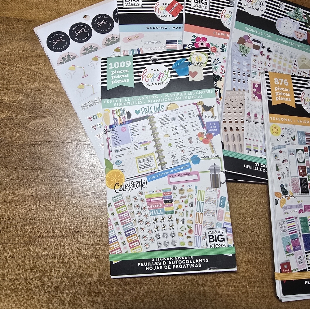 The Happy Planner Vibrant Sticker Collection - Picture 3 of 6